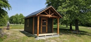 timberframe shed