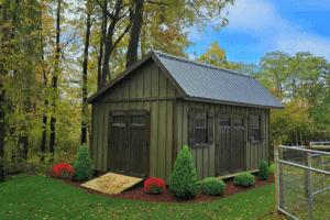 Saltbox shed